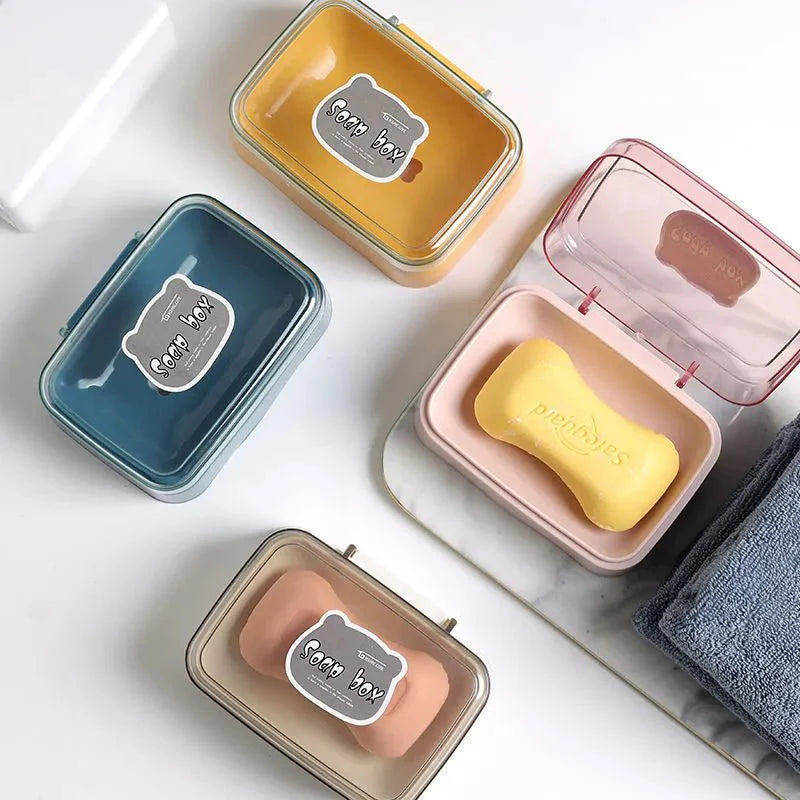 Portable Soap Box with Lid