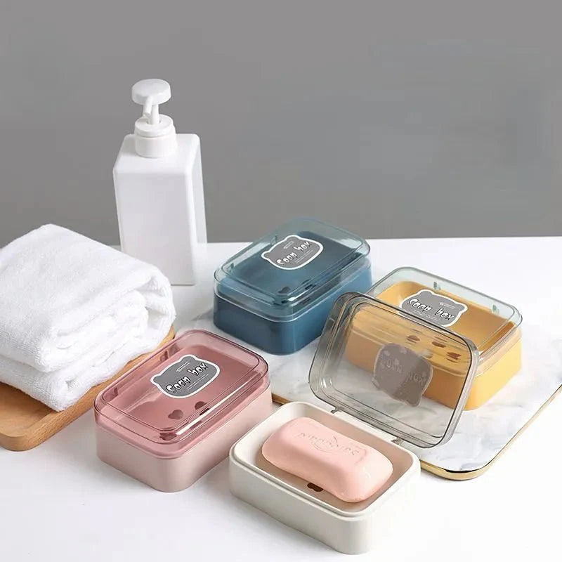 Portable Soap Box with Lid
