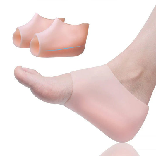 Silicone Heel Anti-Crack Socks