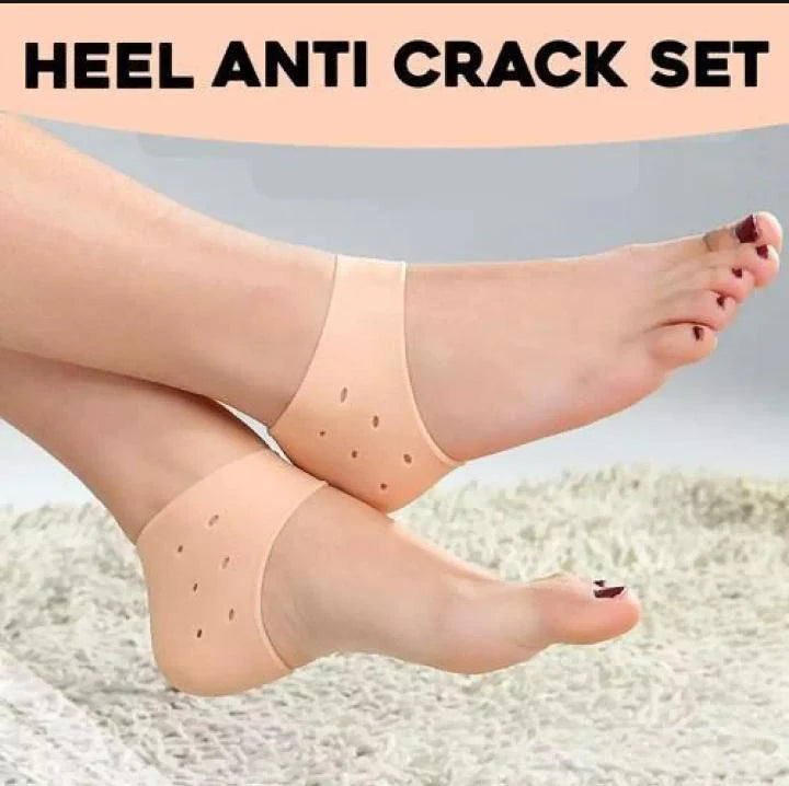Silicone Heel Anti-Crack Socks