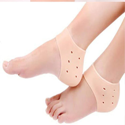 Silicone Heel Anti-Crack Socks